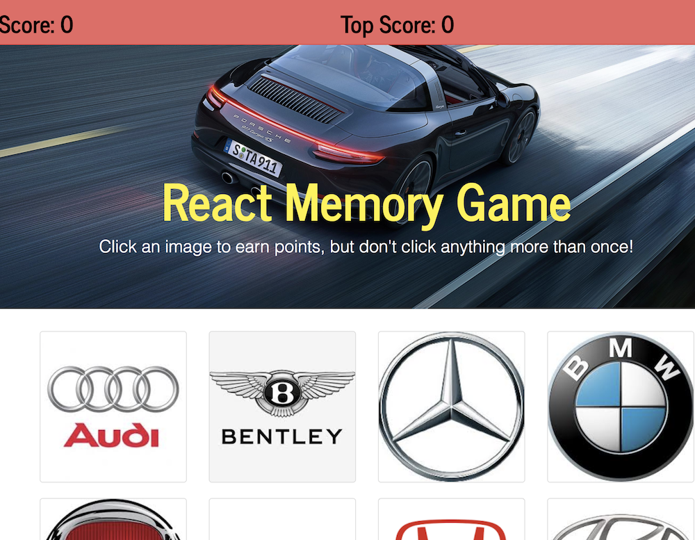 image of memorygame the Web-site